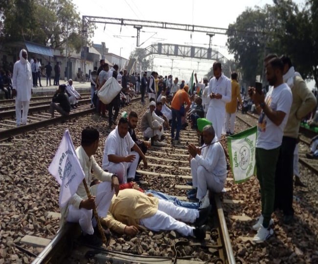 Kisan Rail Roko Andolan Karnal